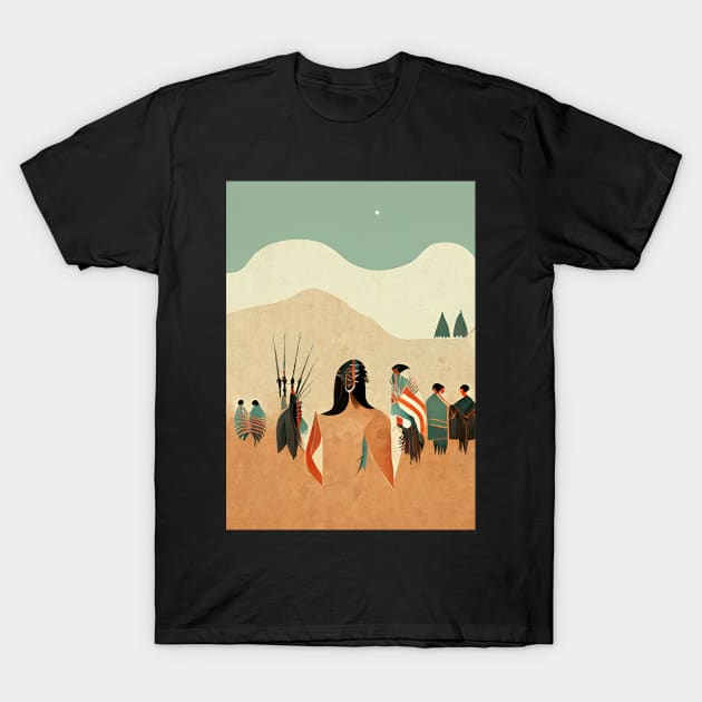 A Native Tribe T-Shirt by deificusArt